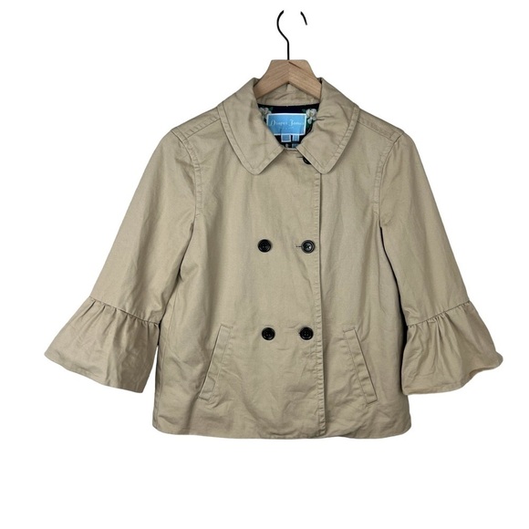 Draper James Jackets & Blazers - Draper James Khaki Utility Jacket